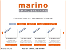 Tablet Screenshot of immobiliaremarino.it